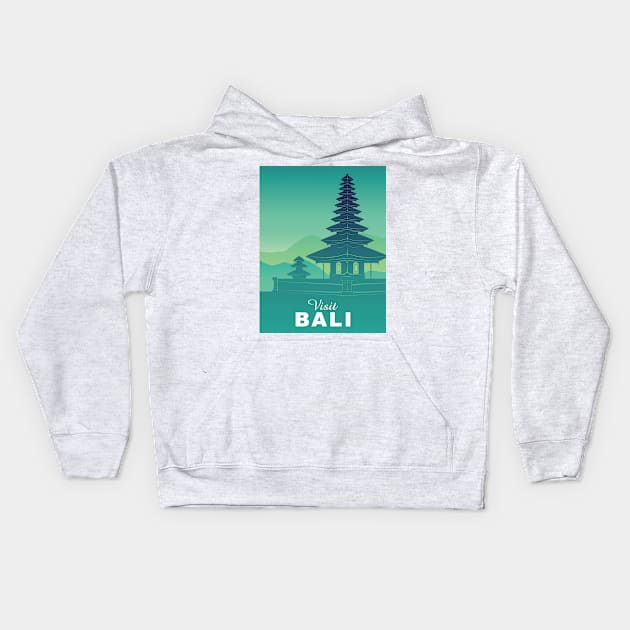 Visit Bali Kids Hoodie by Align